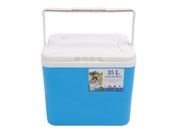 Nevera Portátil Isotérmica De 15 Litros, Caja De Refrigeración Duradera Para Picnics, Pesca Y Uso Comercial, Color Azul.