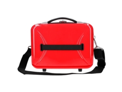 Bolsa con ruedas adaptable Castle Of Hello Kitty, color rojo