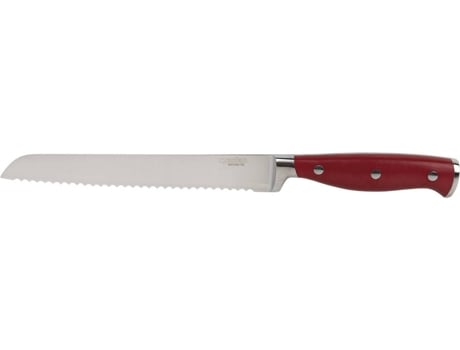 Cuchillo de Cocina Panero Hoja 21Cm Modelo Aguacejo Rojo