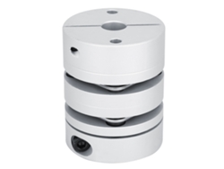 Cubo De Acoplamiento De Torsión De Doble Diafragma Gl-50x63-12x12 Para Motor Paso A Paso Cnc, Aluminio Y Acero