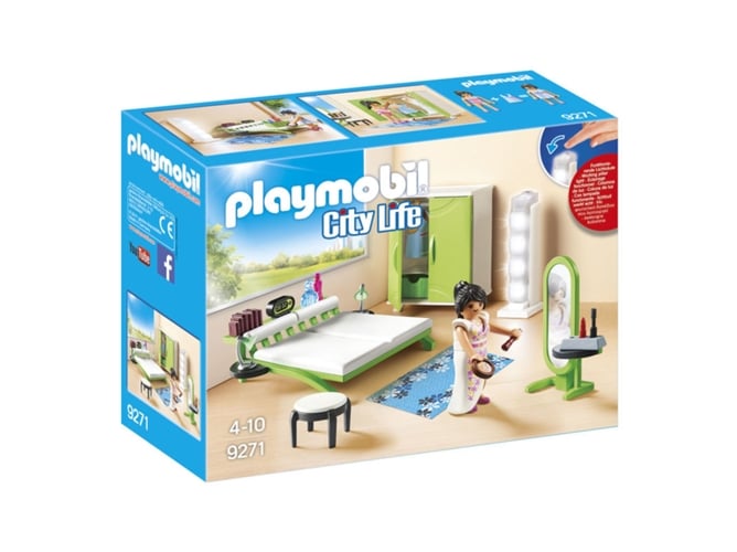 PLAYMOBIL City Life: Sala 9271 (Edad Mínima: 4 - 38 Piezas)