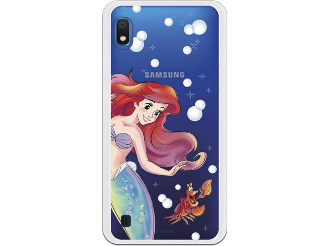Carcasa Samsung Galaxy A10 DISNEY Ariel y Sebastián Multicolor