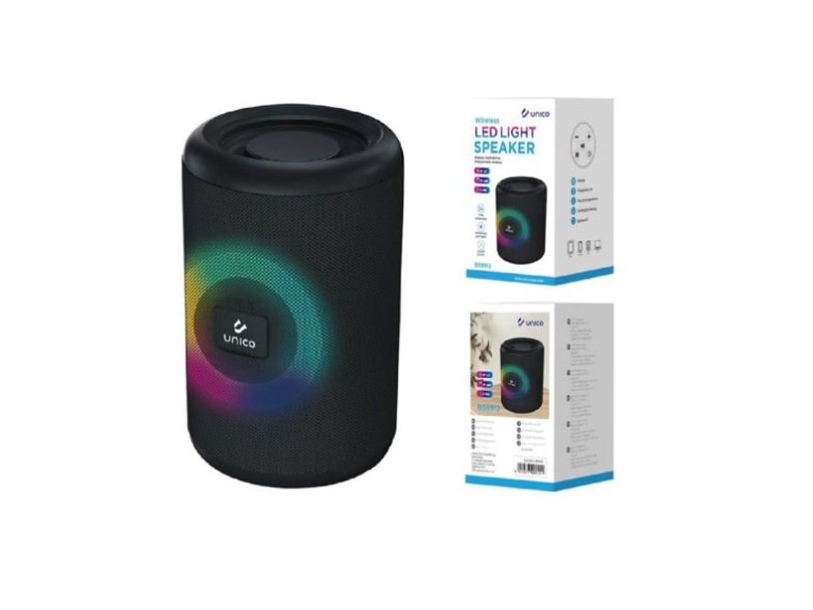 Altavoz Portátil Estrella Única Bs9912 Negro