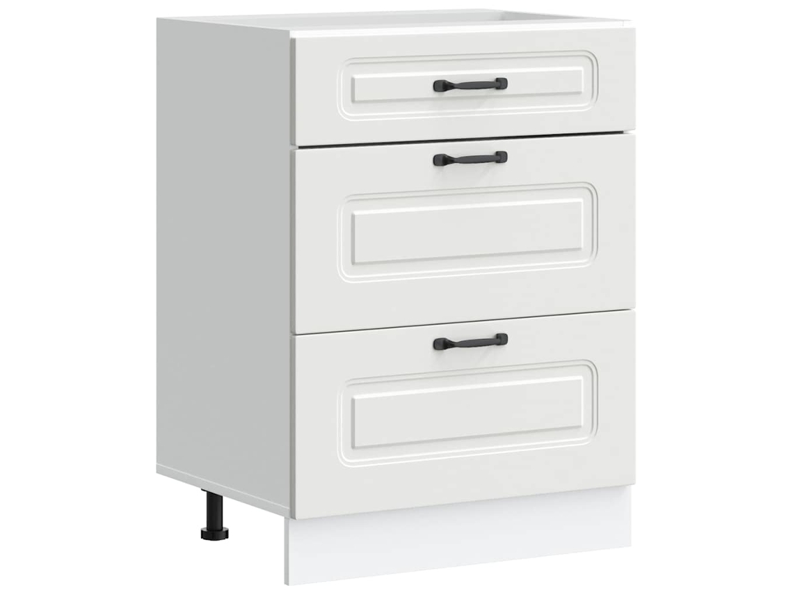 Maison Exclusive - Mueble Bajo De Cocina Kalmar Madera De Ingeniería Blanca