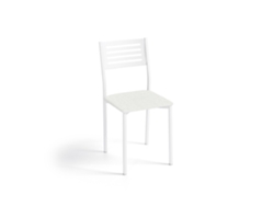 Cadeira de Cozinha Kati Branca 38x86x47cm Michigan Snow FANMUEBLES