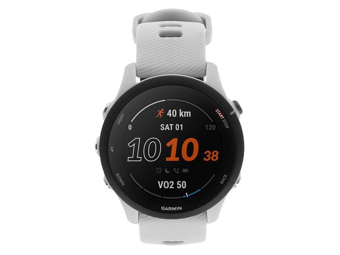 Smartwatch GARMIN Forerunner 255 Music Steinweiß 010-02641-31