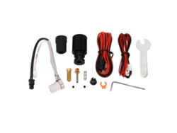 Kit de boquilla de extrusión cerámica de 24 V y 50 W con disipador de calor y boquilla de 0,4 mm (sin marca).