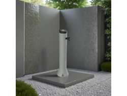 Fuente de Jardín SINED Fontana Tritone Tortora (Marrón - Polietileno HD - 25x25x99 cm)