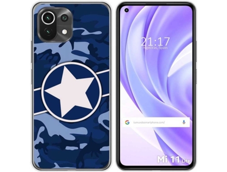 Carcasa Xiaomi Mi 11 Lite 4G / 5G / 5G NE TUMUNDOSMARTPHONE Camuflaje 03 Multicolor