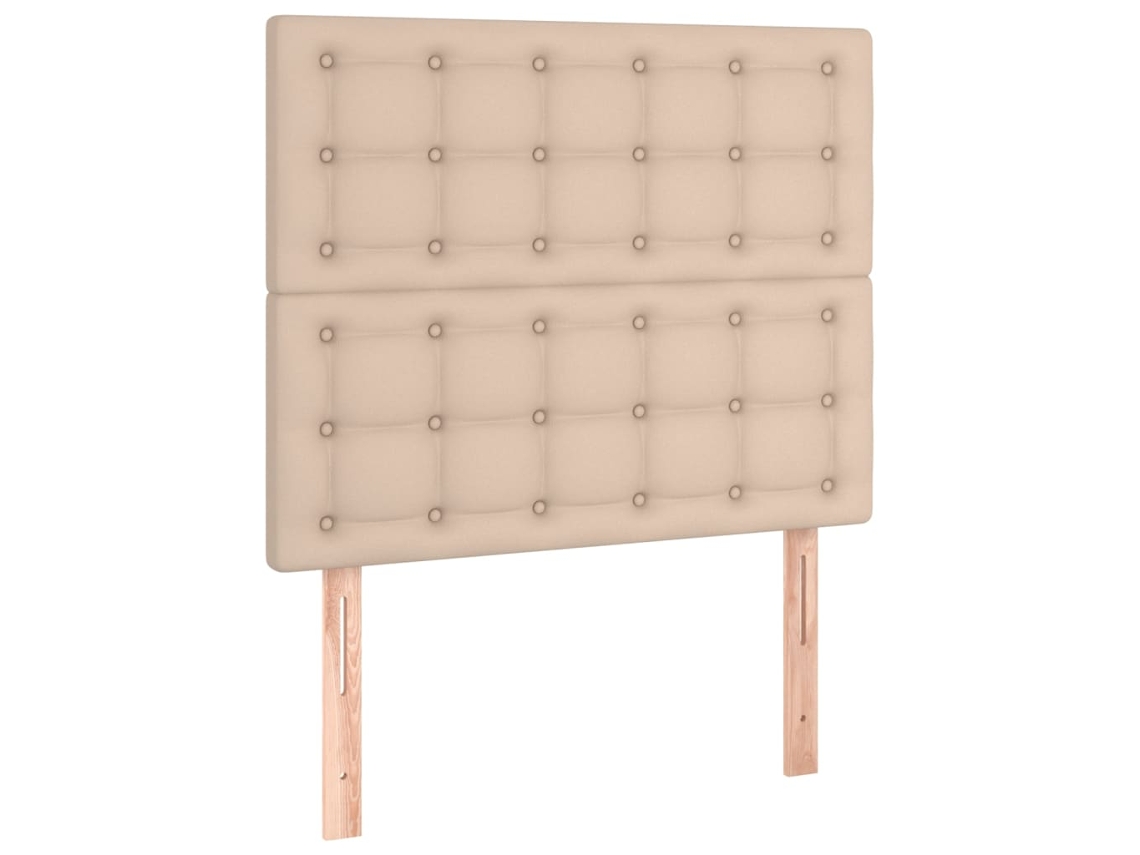 Maison Exclusive - Cabecero Capuchino 100x5x118/128 Cm Piel Sintética