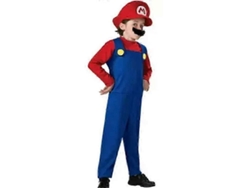 Disfraz De Cosplay De Super Mario Luigi De Alta Calidad Para Adultos Y Niños.