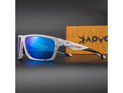 Gafas De Sol Polarizadas Para Ciclismo Deportivo, Gafas De Sol De Exterior Con Montura Cuadrada Resistentes Al Viento Para Hombre Y Mujer.