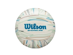 Balón de voleibol de playa Wilson Shoreline Gen Green Vb (blanco)