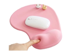 Alfombrilla De Ratón Con Reposamuñecas De Gel - Ergonómica Para Juegos Y Uso De Oficina - Superficie Antideslizante Con Textura Especial