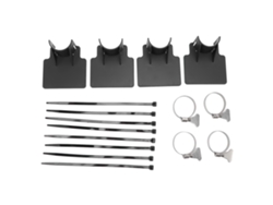 4 Soportes Para Tuberías De Piscina Con Amarres Y Abrazaderas De Acero Inoxidable Para Evitar Deslizamientos.