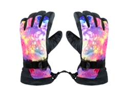 Guantes de esquí para nieve térmicos impermeables de invierno Guantes de mano a prueba de viento
