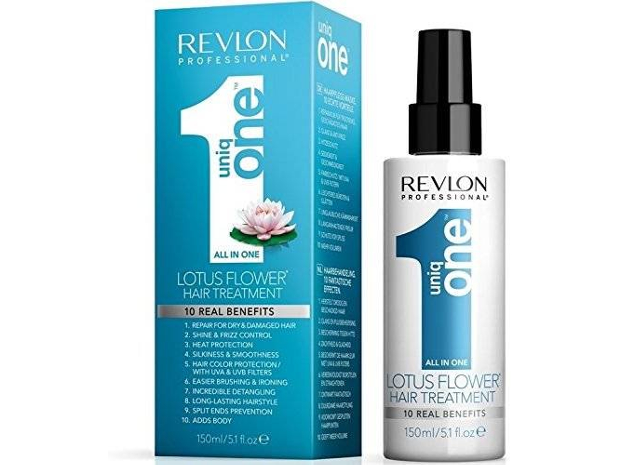 Spray para el Pelo REVLON Uniq One All-In-One Hair Treatment Lotus Flower - (150ml)