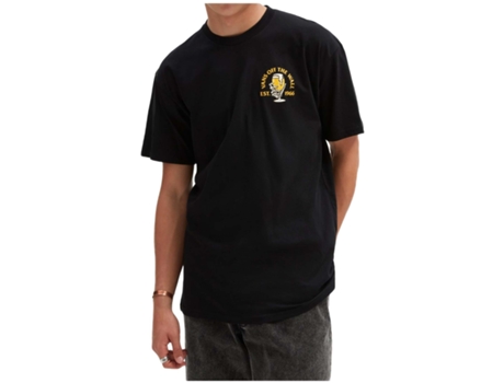 Camiseta de Hombre VANS Coldest In Town Algodón Negro (XS)