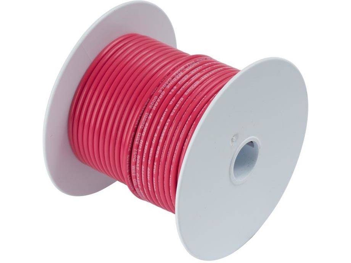 Cabo ANCOR Tinned Cooper Wire 12 Awg/2 Rojo