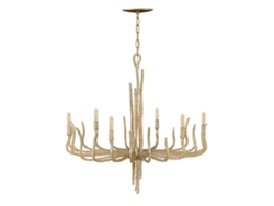 Candelier HINKLEY (HK-SPYRE6C-CPG) Spyre Steel E14 6 Bulbos