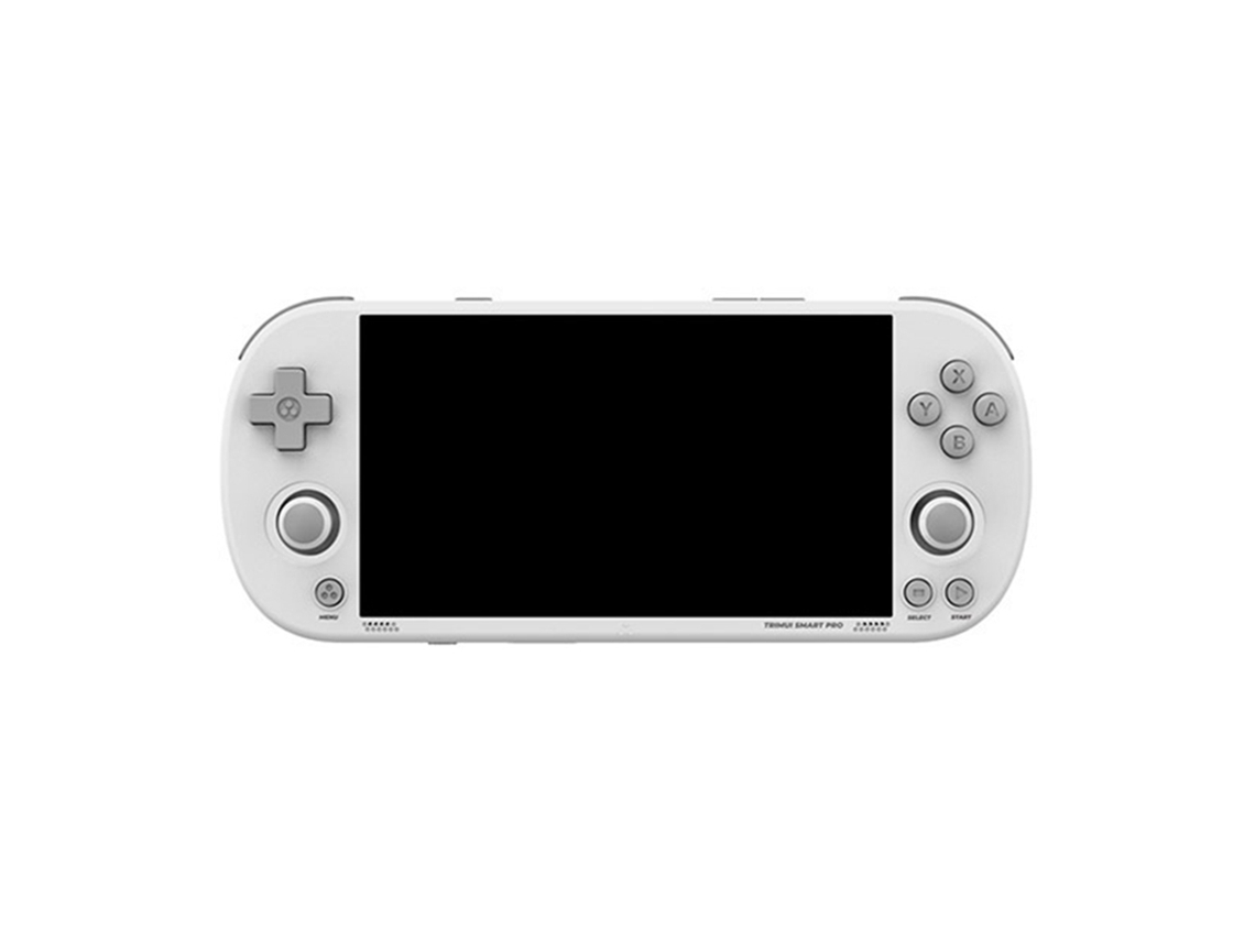 Trimui Smart Pro Consola Juegos Retro Portátil Pantalla Ips 4,96 Pulgadas Más 26 Emuladores Batería 5000 Mah Y Carga Type-c Blanco
