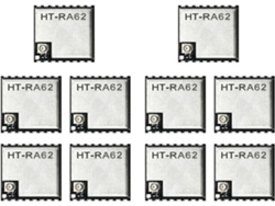 10 Módulos Seriales Lora Ht-ra62 Sx1262 Para Desarrollo Secundario