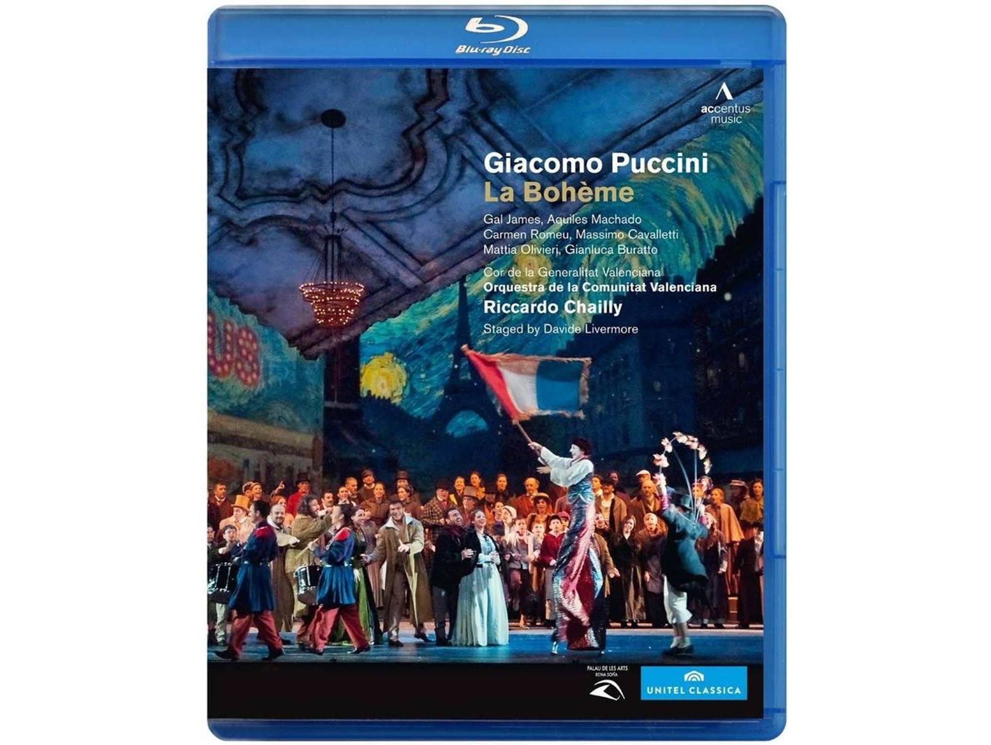 Blu-ray Video Chailly/James/Machado/Orq.Valenciana/+ - La Boheme (1 CDs)