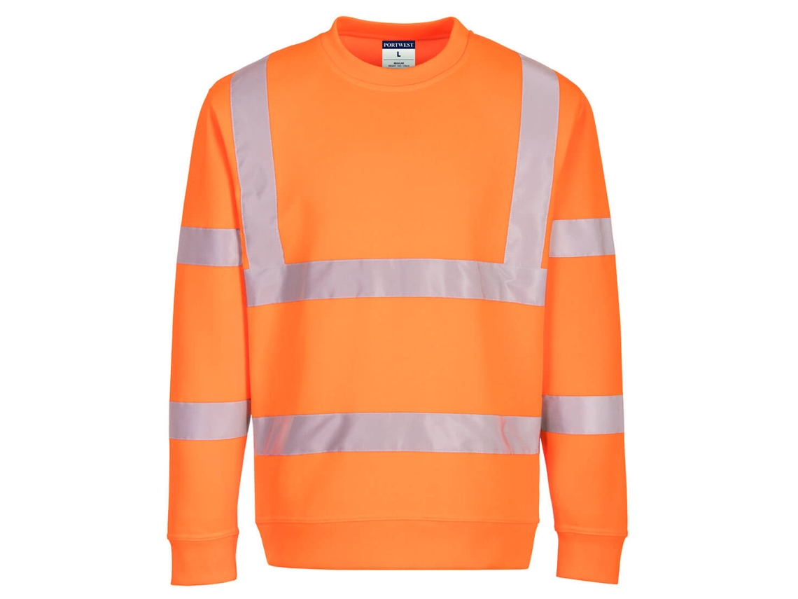 Sudadera De Alta Visibilidad Eco: Diseño Sostenible Y Comodidad Superior Naranja / Xxl