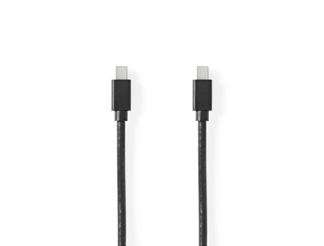 Cable Mini Displayport NEDIS Displayport 1.4 Mini Displayport Macho Mini Displayport Macho 48 Gbps Niquelado 2 00 Metros