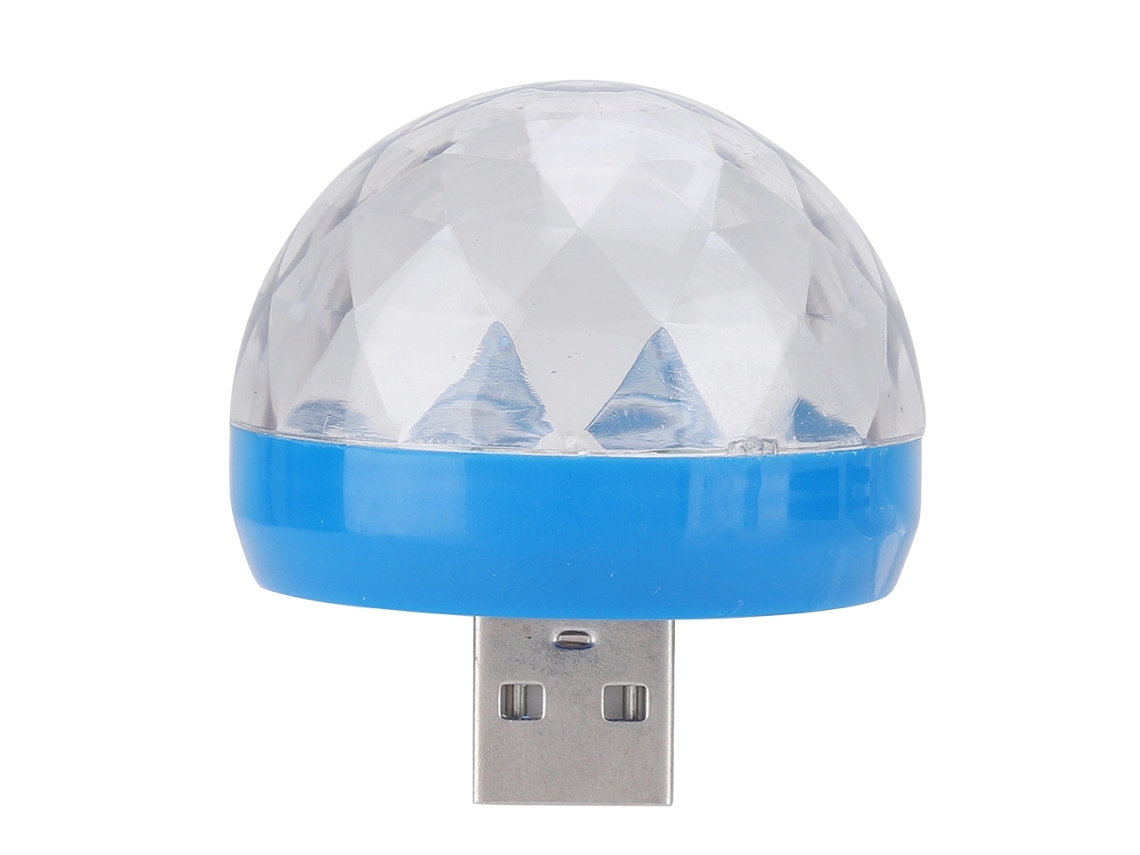 Luz De Bola Mágica De Cristal Led Modo Autopropulsado Modo Activado Por Voz