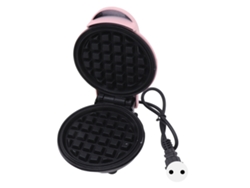 Mini Gofrera Multifuncional Antiadherente Para Sándwiches, Tostadas Y Desayunos, Color Rosa, 110 V