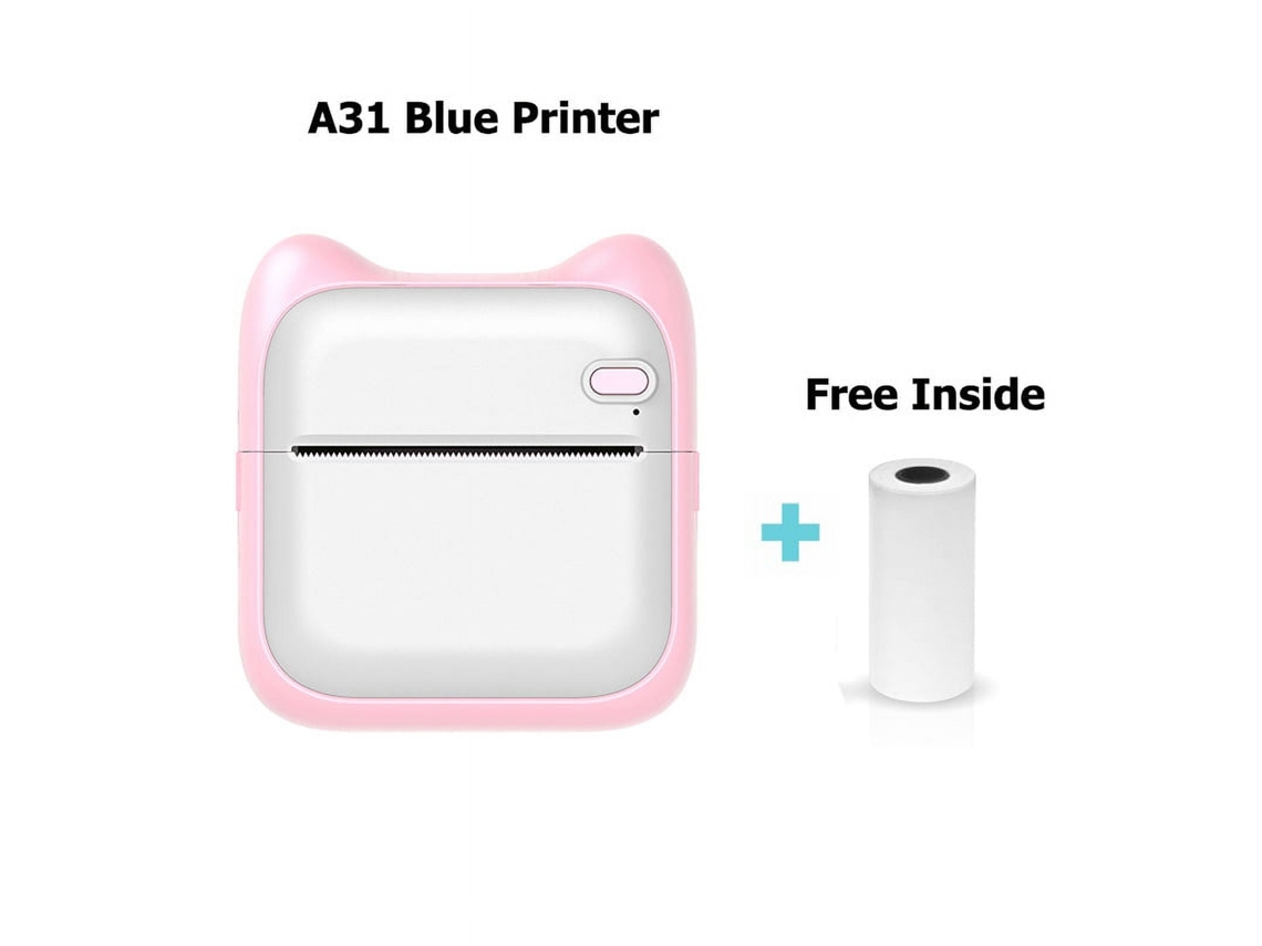 Mini Impresora Térmica 1000mah Para Iphone/android - Rosa Gertiz