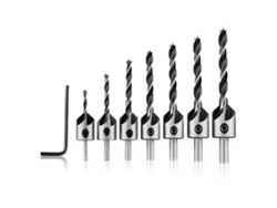 Juego Alipis Metal Ajustable Para De 7 Fresas Hss De