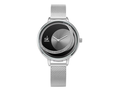 FPSP Smartwatch Moda Mujer Diamantes Smartwatch Sun Grain Cuarzo Smartwatch