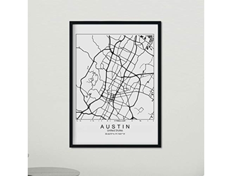 Poster NACNIC Mapa de AUSAtin (A3)
