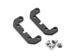 Ymsl Soporte Estabilizador De Varilla Oscilante De Fibra De Carbono Para Tamiya Tt-02, Kit De Tope De Brazo Inferior, Reemplazo Para Coche Rc 1/10 Hxl