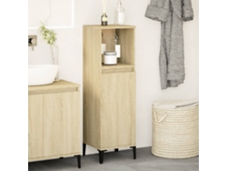 Mueble de baño de 30 x 30 x 100 cm, derivado de la madera de roble Sonoma, DKD HOME DECOR