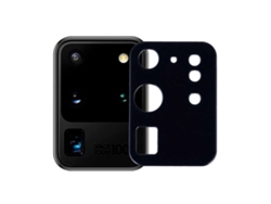 Protector Cámara Metalizado Negro Para Samsung Galaxy S20 Ultra