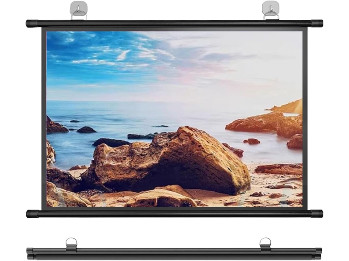 Pantalla De Proyección Portátil Y Plegable, Formato 4:3, 16:9 Para Tv Y Cine En Casa, Pantalla Para