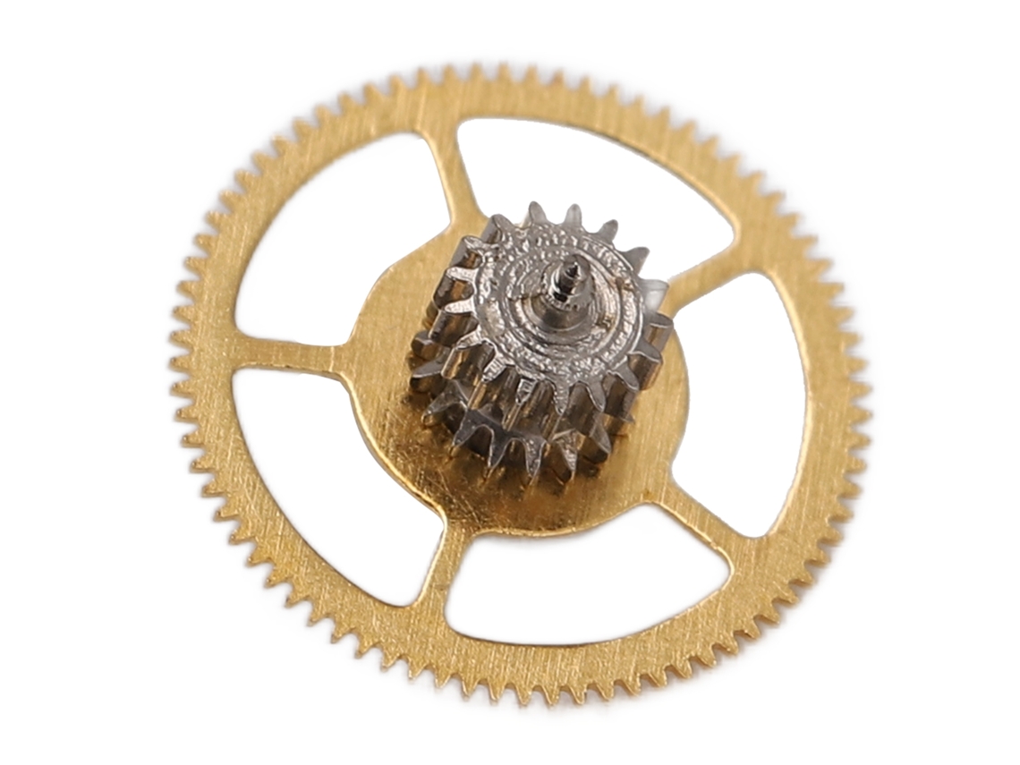 Rueda de escape para movimiento mecánico 2836/2824, accesorio de repuesto para reloj dorado