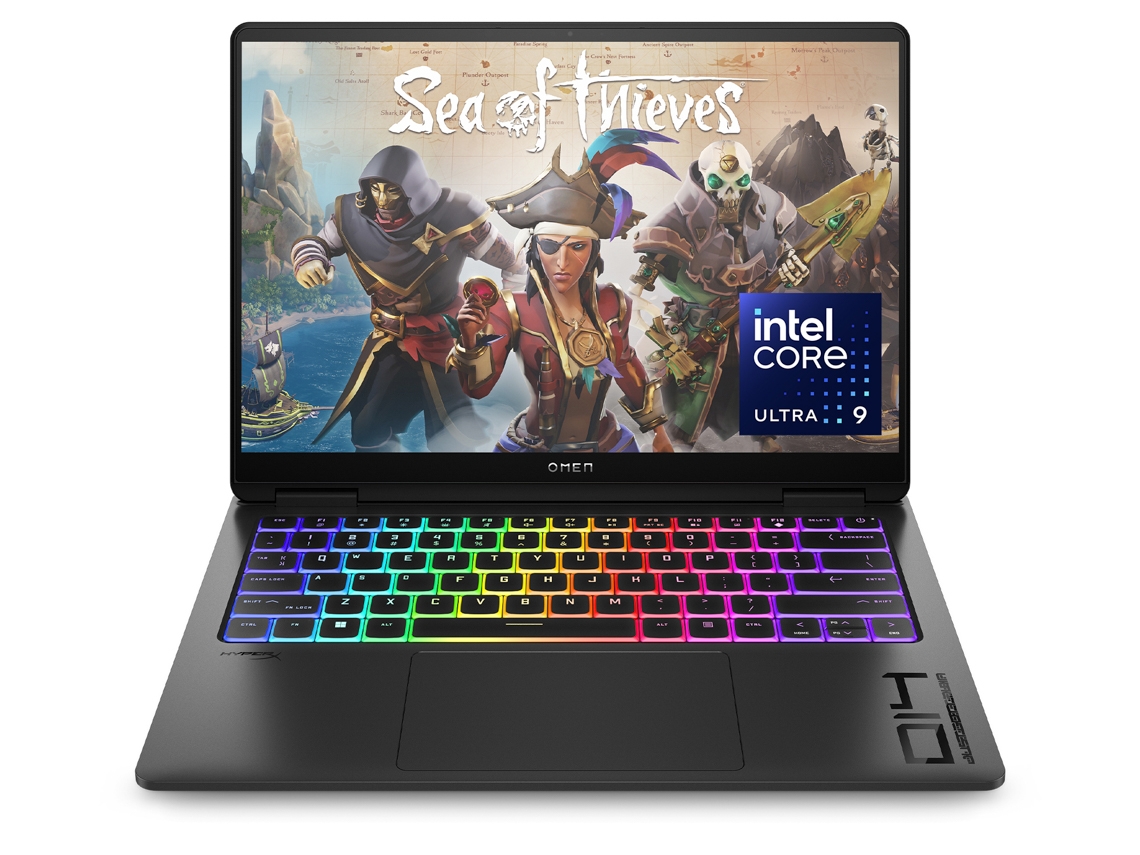 Portátil Gaming HP Omen 14-fb0002np (Intel Core Ultra 7 155H - NVIDIA GeForce RTX 4060 - RAM: 16 GB - 1 TB SSD - 14'')