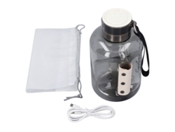 Generador Ionizador De Agua Portátil Recargable De Hidrógeno Para Botella De 1500 Ml, 1300-1800 Ppb.