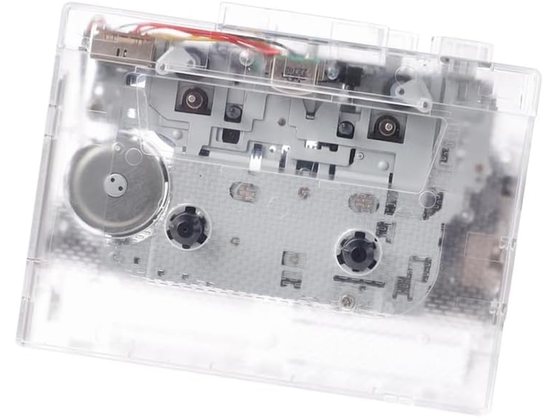 Convertidor de grabadora/reproductor de casetes SFUSHOS con puerto auxiliar de 3,5 mm