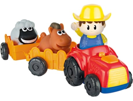 Juego Didácticos WINFUN Tractor granja sonidos (31,5x8,5x13,2 cm - 18 meses)