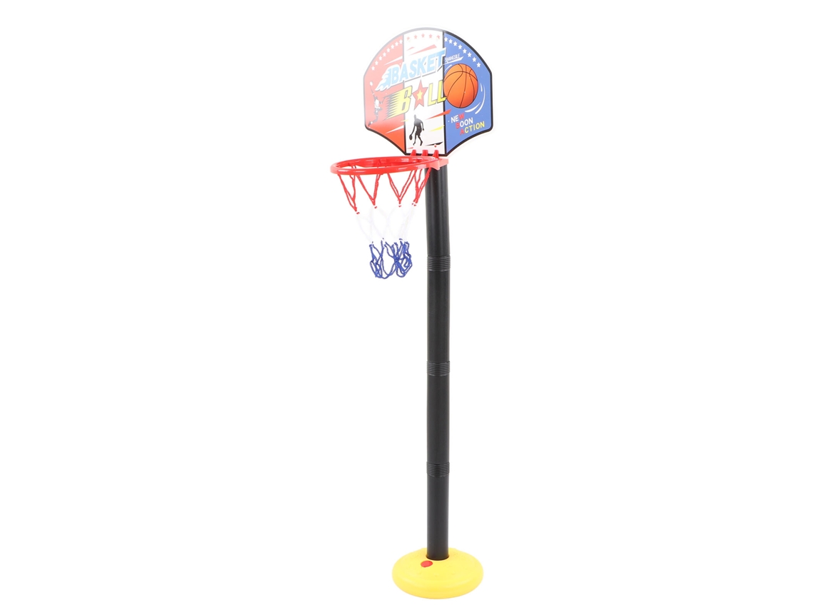 Aro De Baloncesto Infantil Con Altura Ajustable, Juguete Para Juegos De Interior/exterior Con Accesorios.