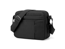 Bolso De Hombro Para Hombre, Poliéster, Portátil, Fácil De Limpiar, Para Viajes, Negocios Y Uso Al Aire Libre, Color Negro.