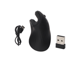 Mouse Vertical Sem Fio Ergonomico Recarregavel 3200dpi Com 6 Botões Para Pc Laptop