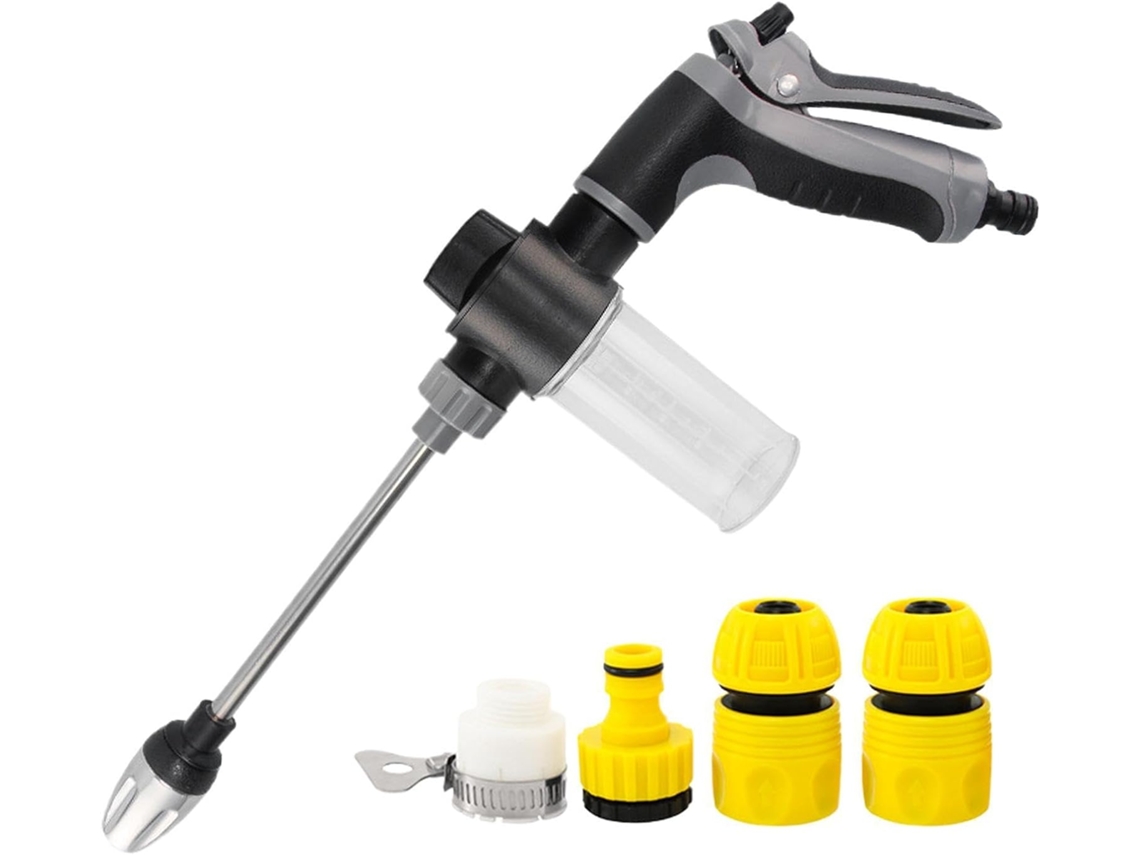 Hidrolavadora Portátil De Alta Presión Con Rotación Para Lavar | Boquilla | Ergonómica | Ajustable | 360°