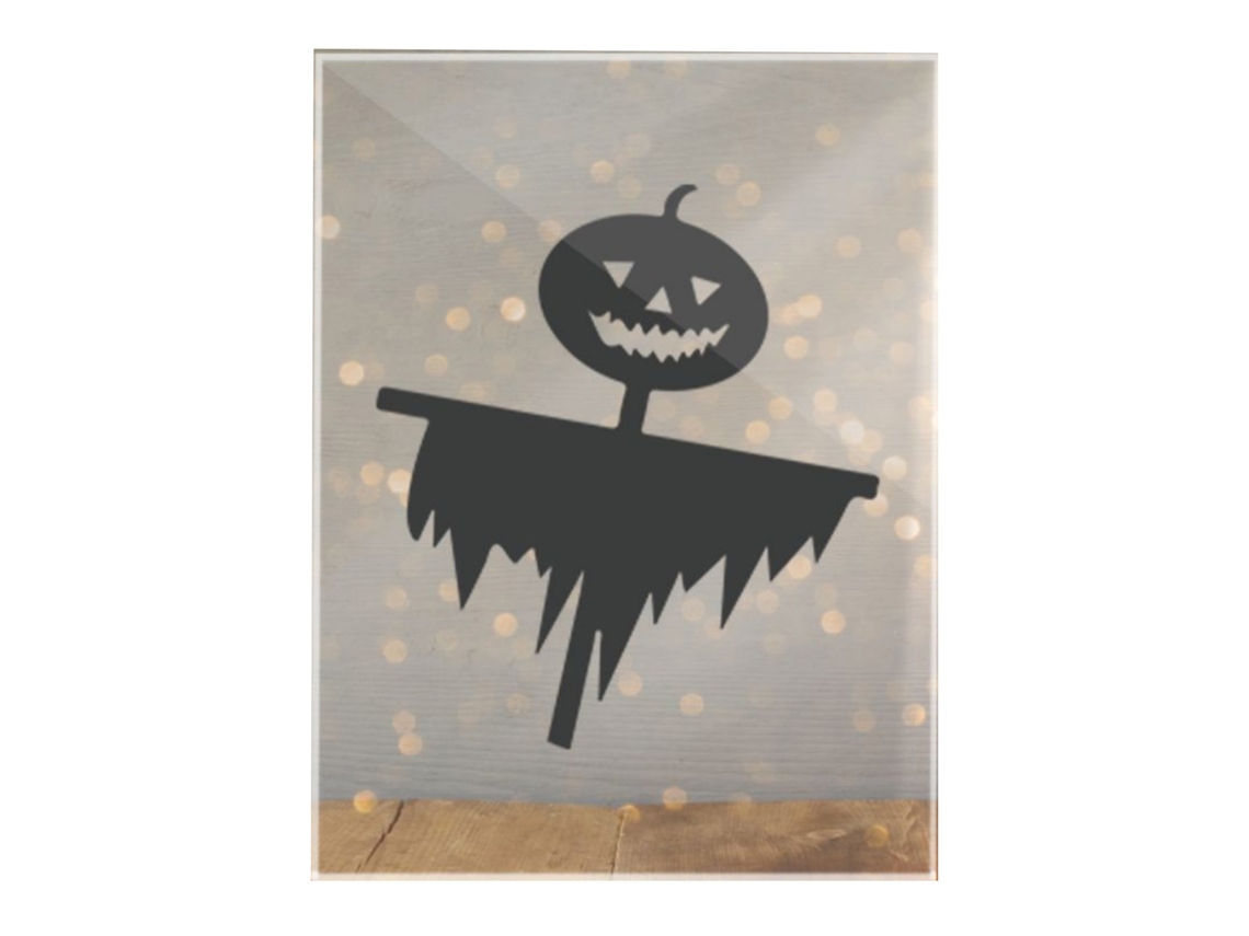 Adorno de Halloween de acrílico impermeable