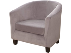 TRUYUETY Capas Elásticas Para Poltronas (cinza Prata)